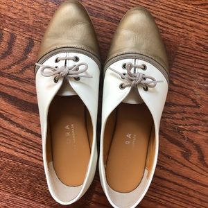 Nicora Sallys White & Gold 7.5